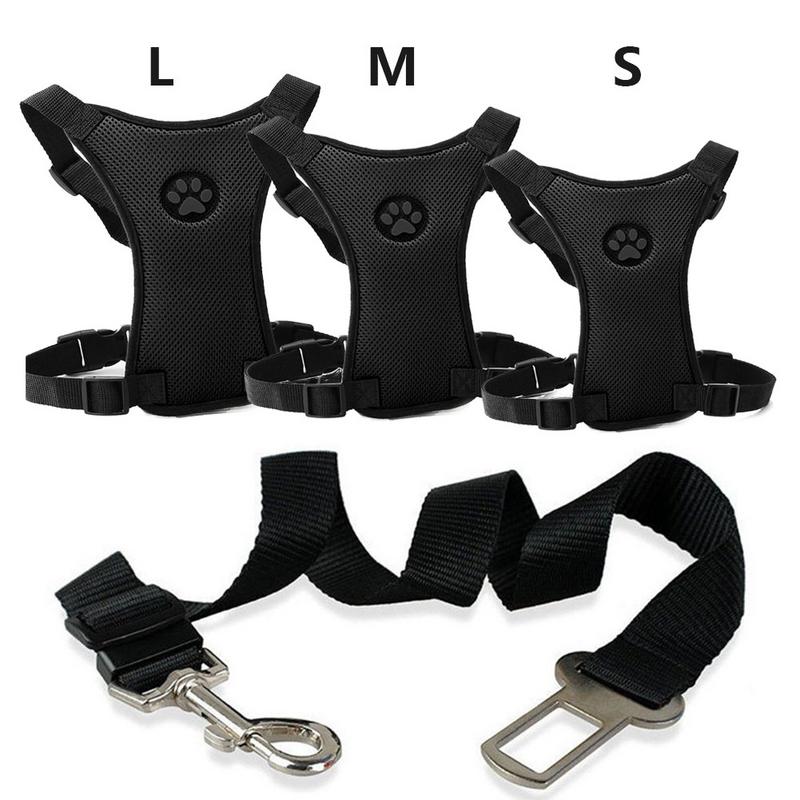 Breathable Dog Safety Seat Harness